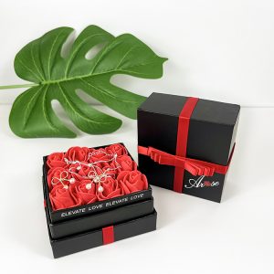 Luxury Gift Packaging Paper Boxes Cardboard Packaging Box for Rose Flower - Paper Kraft Packaging boxes - 1
