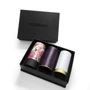 Black Luxury High Quality Custom Paper Box With Brand Logo Spot UV
