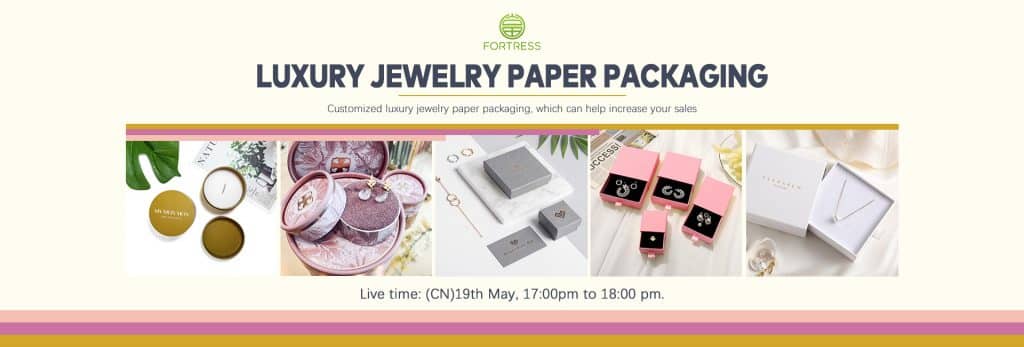 Custom luxury necklace/earring/bracelets/rings jewelry gift packaging boxes - Paper Packaging Videos - 1