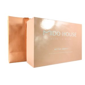 Luxury Full Color Printed Glossy Paper Box With Shopping Bags