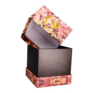 Elegant Lift-off Lid Shoulder Neck Rigid Paper Cardboard Packaging Box - Paper Kraft Packaging boxes - 3
