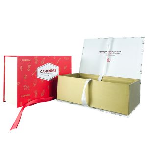 Custom Gift Box Cosmetic Cardboard Box Paper Packaging with Ribbon - Paper Kraft Packaging boxes - 2