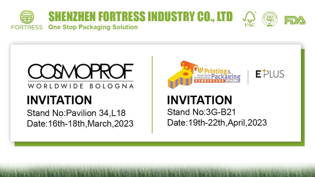 szfortress cosmoprof Bologna beauty supply show Italy paper packaging solutions 1280 720