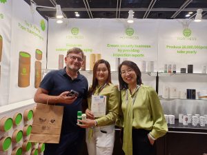 Eco Cardboard Cylinder Boxes Hong Kong Printing Packaging Exhibition