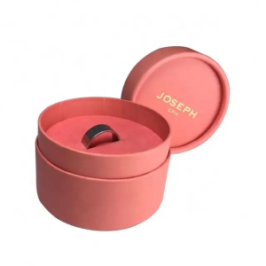 Biodegradable Luxury Slotted Ring Gift Jewelry Packaging Box With Brand Logo Design