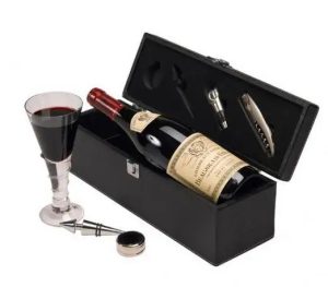 Wholesale Fancy luxury wine gift box gloass bottles printed paper cardboard boxes packaging