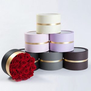 beauty eco friendly flower tube boxes wholesale