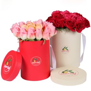 custom flower gift paper printed boxes packaging