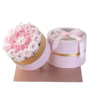 flower paper tube packaging boxes rose flower packaging recyclable paper box supplies