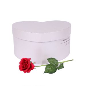 Custom Luxury Heart Paper Flower BoxPackaging Rose Florist box packaging